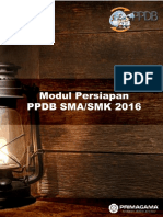 Modul Persiapan PPDB SMA 2016