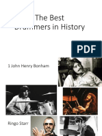 Drums history