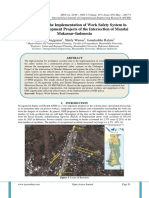 An Analysis of the Implementation of Work Safety System in Underpass Development Projects of the Intersection of Mandai Makassar-Indonesia