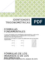 Identidades Trigonometricas