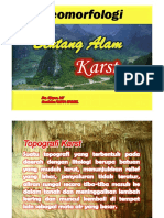 Bentang Alam Karst SDH PDF