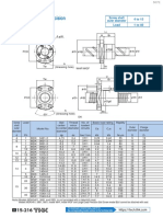 No Preload Type of Precision Ball Screw: φ D φ dc φ d φ dp