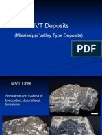 MVT Deposits: (Mississippi Valley Type Deposits)
