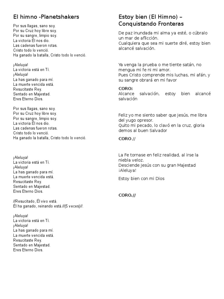 Alabanzas Para Ministrar Cristo Titulo Salvacion scribd