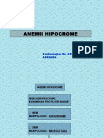 Anemii hipocrome