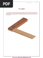 Try Square PDF | PDF | Woodworking | Wood