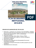 Exposición Pdi 2015-2018