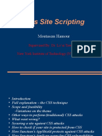 Cross Site Scripting: Moutasem Hamour