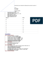 Calculation:: Electrical Load Detail