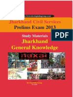 Jharkhand Civil Services Prelims Study Materials