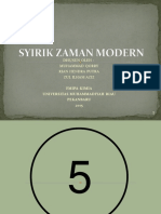 Syirik Zaman Modern