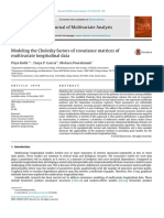 2016 - Modeling the Cholesky Factors of Covariance Matrices of Multivariate Longitudinal Data