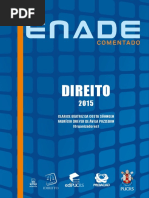 Prova Do ENADE 2015 - Gabarito Comentado