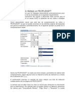 Lista de Selección Múltiple en PEOPLESOFT