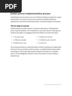 Jostle Proven Implementation Process