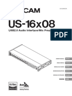 Owner Manual - Tascam 16x08 
