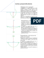 Trazado de Rectas Perpendiculares