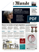 Le Monde Du Mercredi 7 Juin 2017