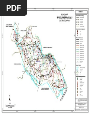 Mouza Map Of Keraniganj Keraniganj Road | Pdf | Bangladesh