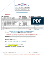 Correction Du Fiche n 2 Tva