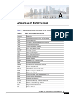 Acronyms and Abbreviations: Table A-1