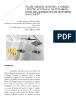 Travesía Metodológica_ “El Uso de La Figura de Haberes de Retiro a Manera de Anticipo Como Práctica Patronal de Estrategia Fiscal_ Repercusiones en Los Derechos de Seguridad Social de Los Trabajadores”