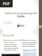 Python GUI Programming With PySide PDF