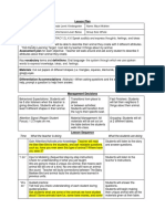 Oral Language Lesson Plan Unit Plan 2