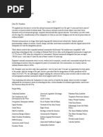 National Monument Review Coalition Letter