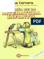 TEORIA - DE - LA - LITERATURA - INFANTIL. Juan - Cervera. Ed. Mensajero PDF