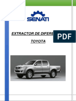 Proyectop Senati Extractor de Diferencial Toyota 2014