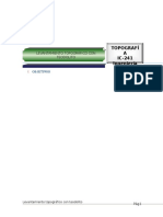 Topografí A IC-241 Ingeniería Civil: Levantamiento Topográfico Con Teodolito