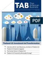 Thai-American Business: Thailand 4.0: Investment-Led Transformation