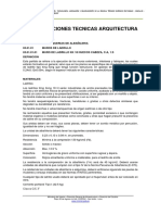 Especificaciones Tecnicas Arquitectura Reque