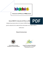 MANUAL PREFIT - Evaluación Del FITness en PREescolares - 16-03-2016