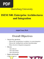 Harrisburg University: ISEM 540: Enterprise Architectures and Integration