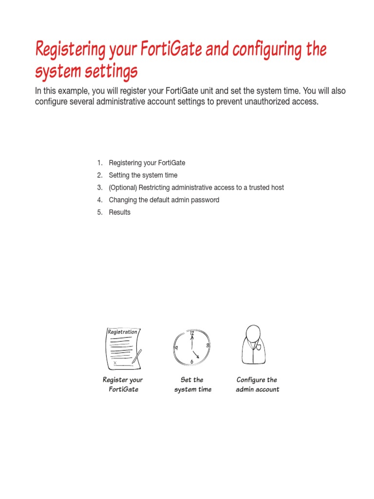 Registering Your FortiGate Firewall | PDF | Data Transmission ...