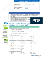 First Index Form With The Same Base) : Index Law (Multiplying Numbers in