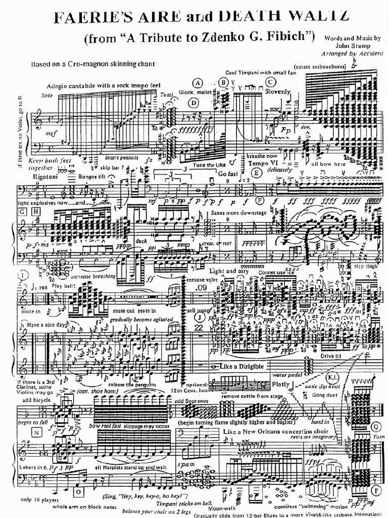 Faerie S Aire And Death Waltz Sheet Music Entertainment General