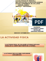 actividad fisica