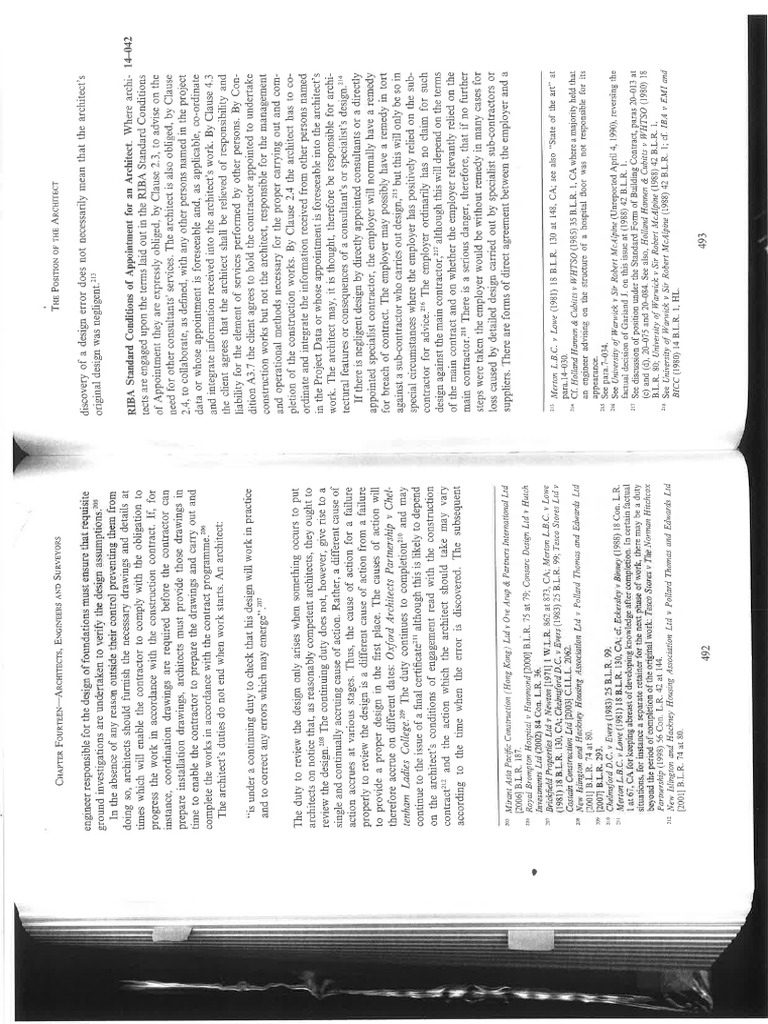 Architect Duty PDF PDF