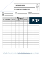 Fgbi-026 - Ficha de Inscripcion para Actividades Deportivas-Área de Deportes - 1