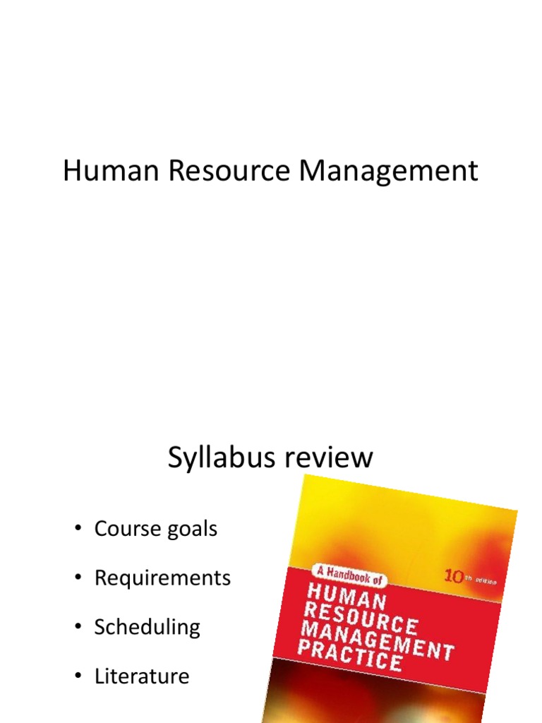 Human Resource Management PDF Human Resource Management Strategic