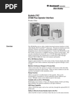 Bulletin 2707 - DTAM Plus Operator Interface