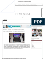 Cara Install Windows 7 Di Laptop Lenovo G40-30