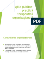 Curs 5 Relațiile Publice - Practică Terapeutică Organizațională