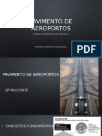 Seminário Portos, Aeroportos e Hidrovias - Pavimentação Aeroportuária