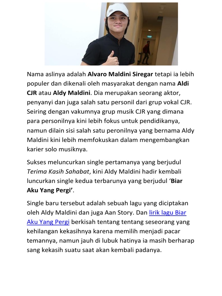 Sahabat Aldi Maldini Lirik