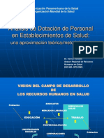 Analisis Dotacion Personal Establecimientos Salud-Carlos Rosales - Pps