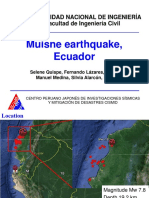 Muisne Earthquake, ECUADOR